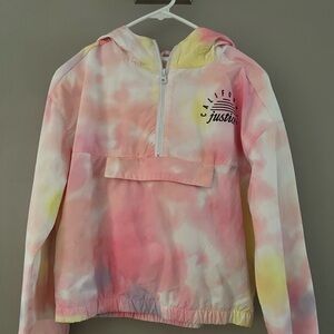 Girls size 12 windbreaker from Justice